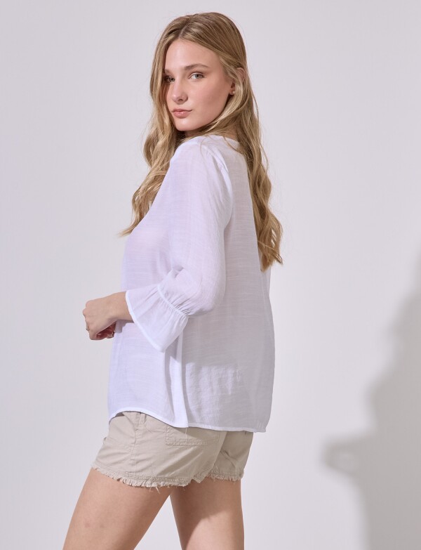 Blusa Garden BLANCO