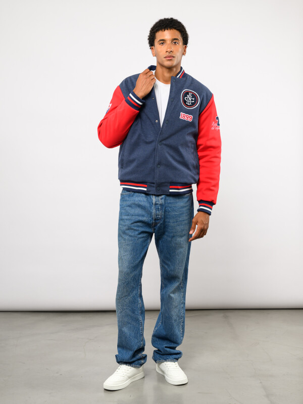 Campera Bomber Vent Nacional Oficial Hombre 014