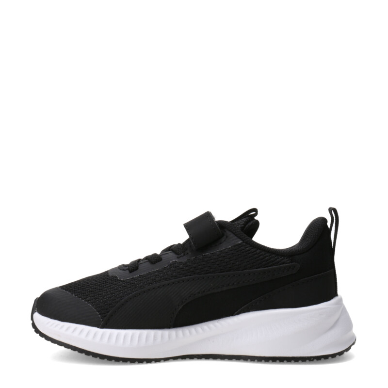 Championes de Niños Puma Flyer 3 Ac+Ps Negro - Blanco