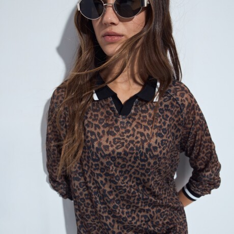 REMERA LISANDRA Animal Print