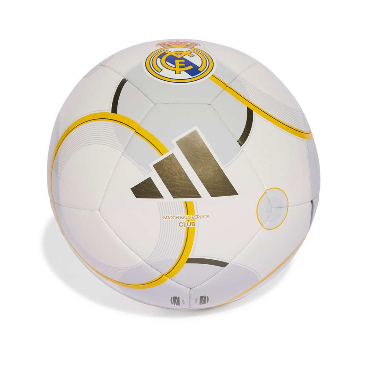 Pelota Adidas Real Madrid - Blanco-dorado 