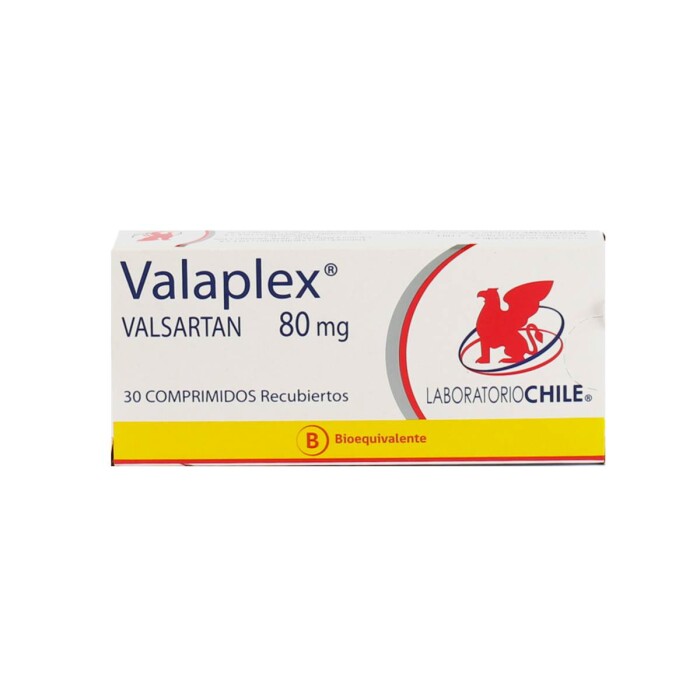 VALAPLEX 80 MG. CJ X 30 COMP. única