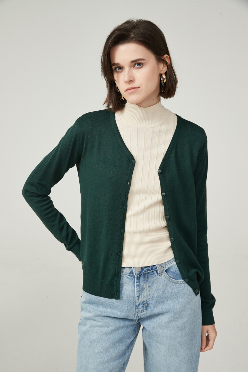 Cardigan Stratford - Verde Ingles 