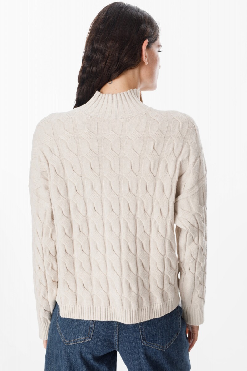 Sweater Liquen Beige
