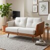 Sillón 2 Cuerpos Sofá - Triunfo Marron y beige