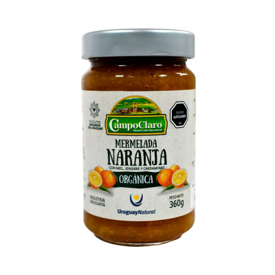 Mermelada Campoclaro naranja 360g Merm Campoclaro Naranja 360g