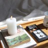 Velones set de 2 blanco