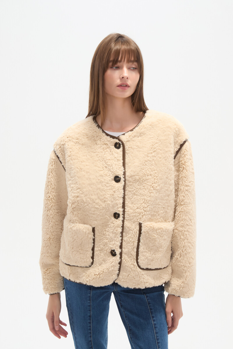 Campera Selenia - Beige Claro 
