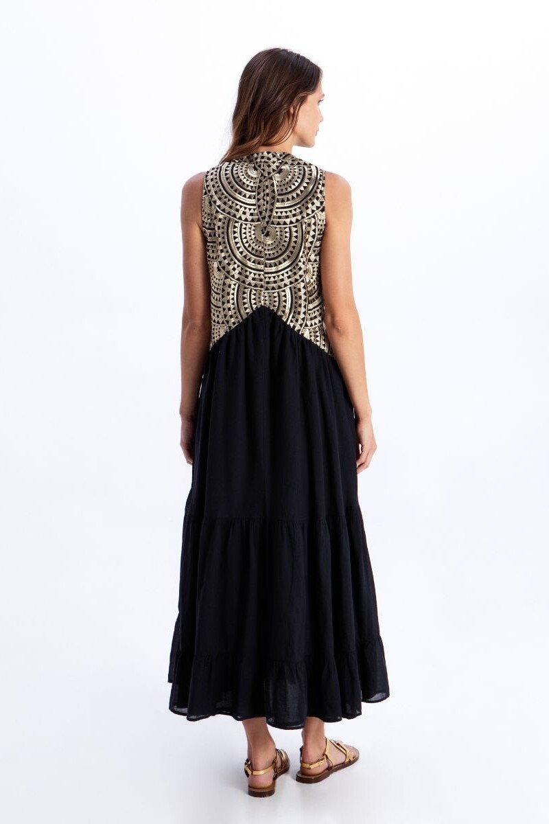 VESTIDO NEW TRIANGLE Negro