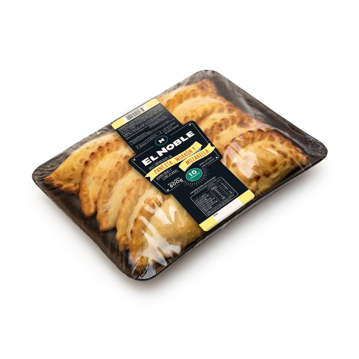 Empanadas de Panceta, Morrón y Muzza Blé - 10 uds. - 800 gr 