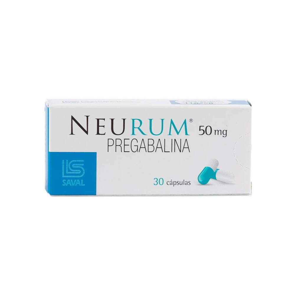 NEURUM 50 MG. CJ X 30 CÁPS. única