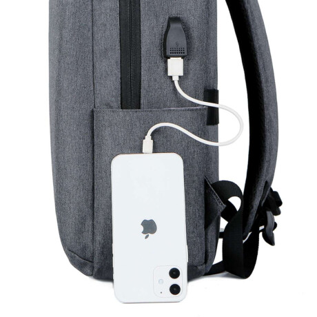 Mochila Fortune Tafeta Gris