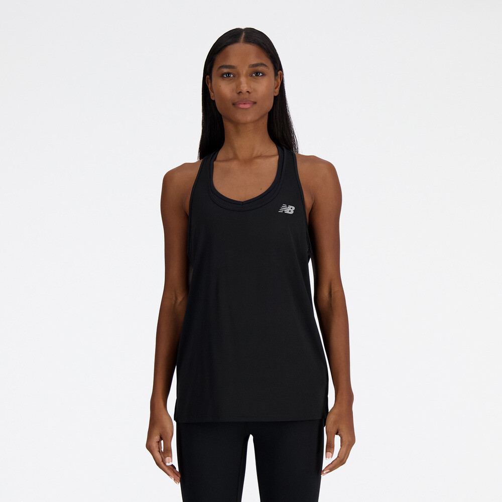 Tank Sport Essentials - Mujer Negro