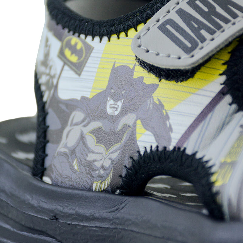 Sandalias DC Batman de Niños - BAICSS24052 Gris-amarillo
