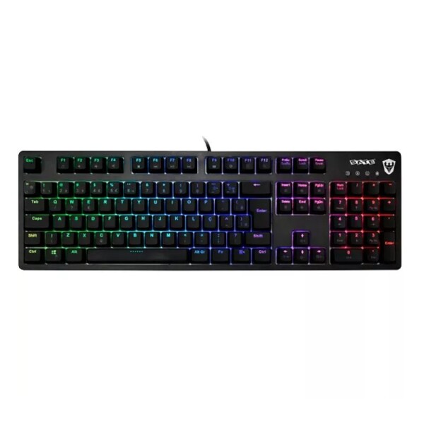 Teclado Gaming Negro Rgb Clm Teclado Gaming Negro Rgb Clm