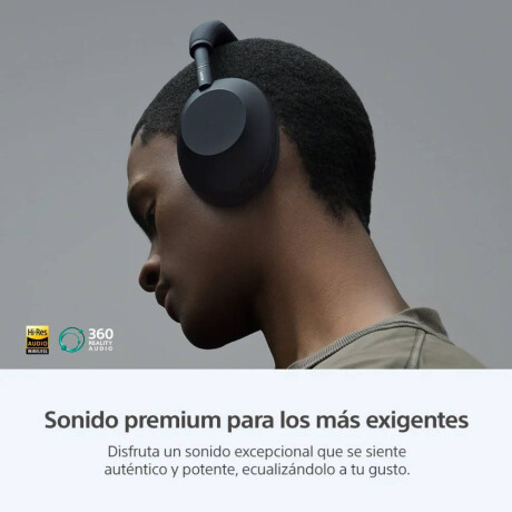 Auricular Sony Vincha BT Noise Canceling WH1000XM6 Negro