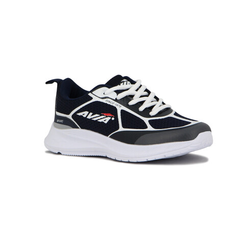 Avia Zapatillas Acordonadas Para Niño Evan- Navy/White Marino-Blanco