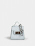 Monederos Monedero Formato Bolso Celeste - Azul Celeste