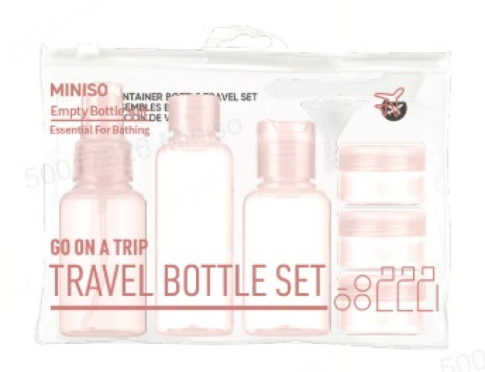 Set frascos de viaje 8pcs 