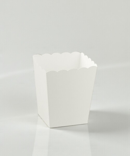 Vaso pop con cordon 10x10x14,5 cm. - BLANCO Vaso pop con cordon 10x10x14,5 cm. - BLANCO
