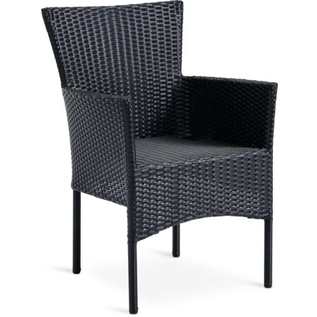Silla apilable AIDT negro Negro