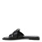 Sandalia de Mujer Miss Carol NOXI chata estilo flat Negro