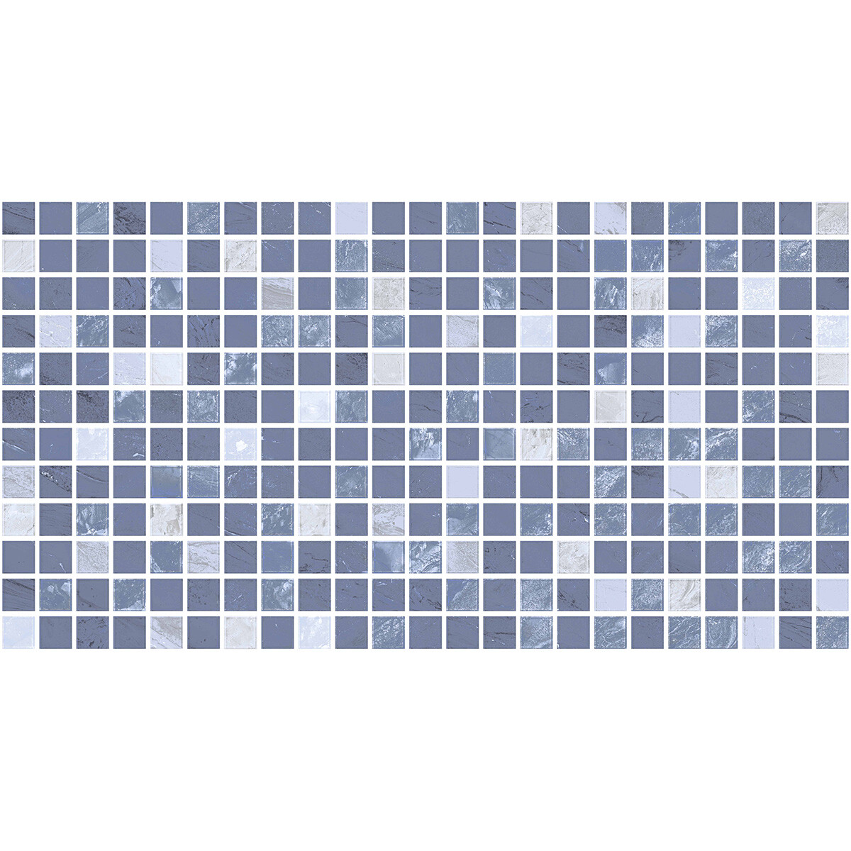 Cerámica Mosaic Blue Hd "a" 31x59 Cm 