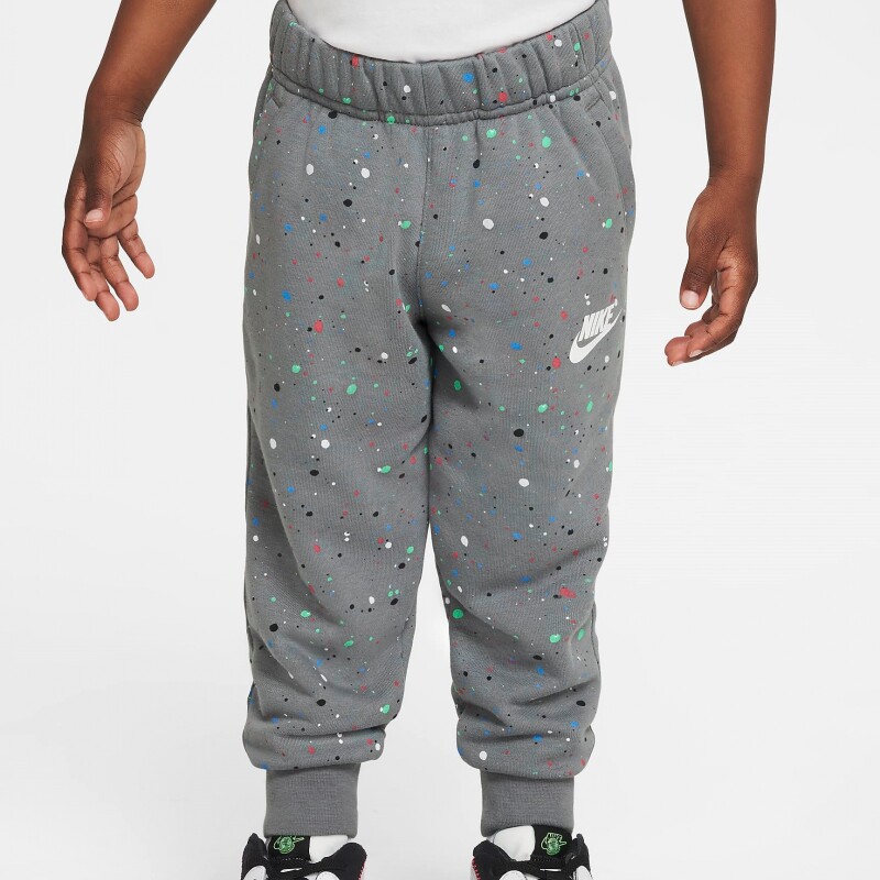 Pantalón Largo Nike Sportswear Dna Splatter Jogger de Niño Gris