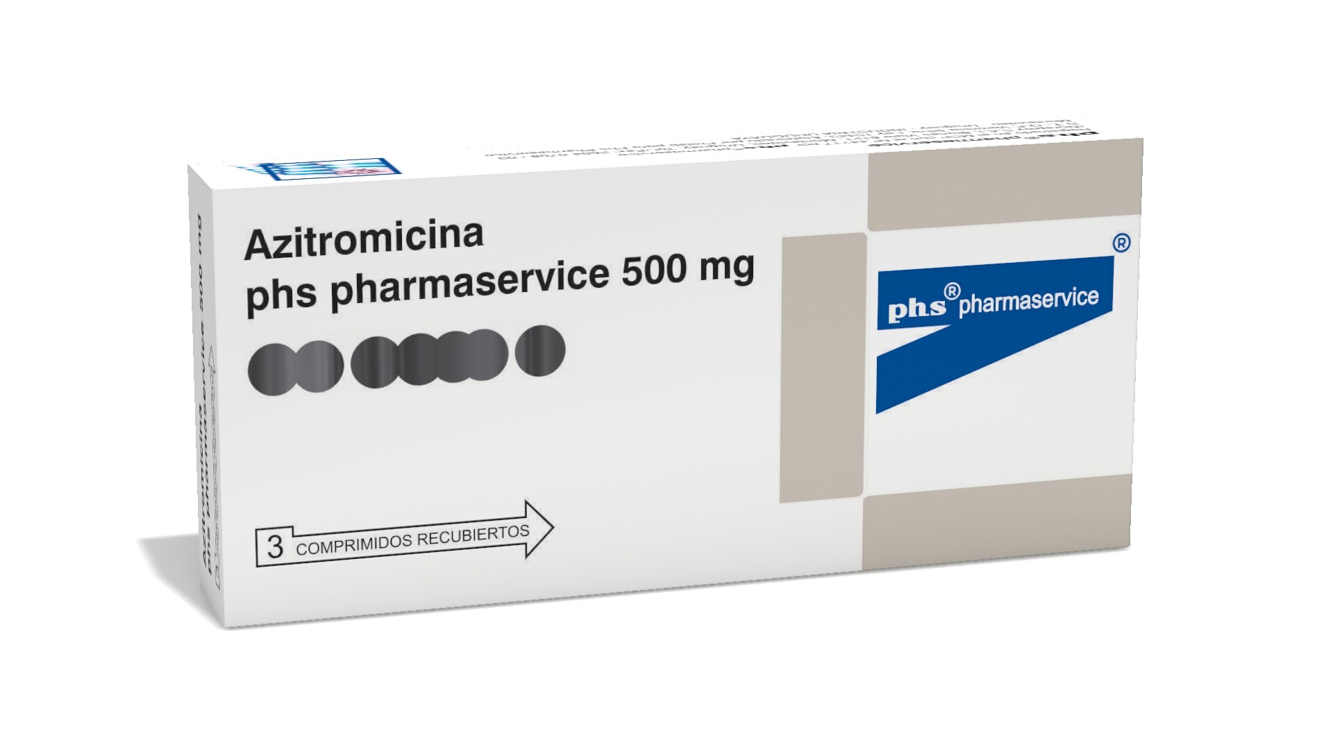 Azitromicina PHS 500 Mg 3 Comprimidos 