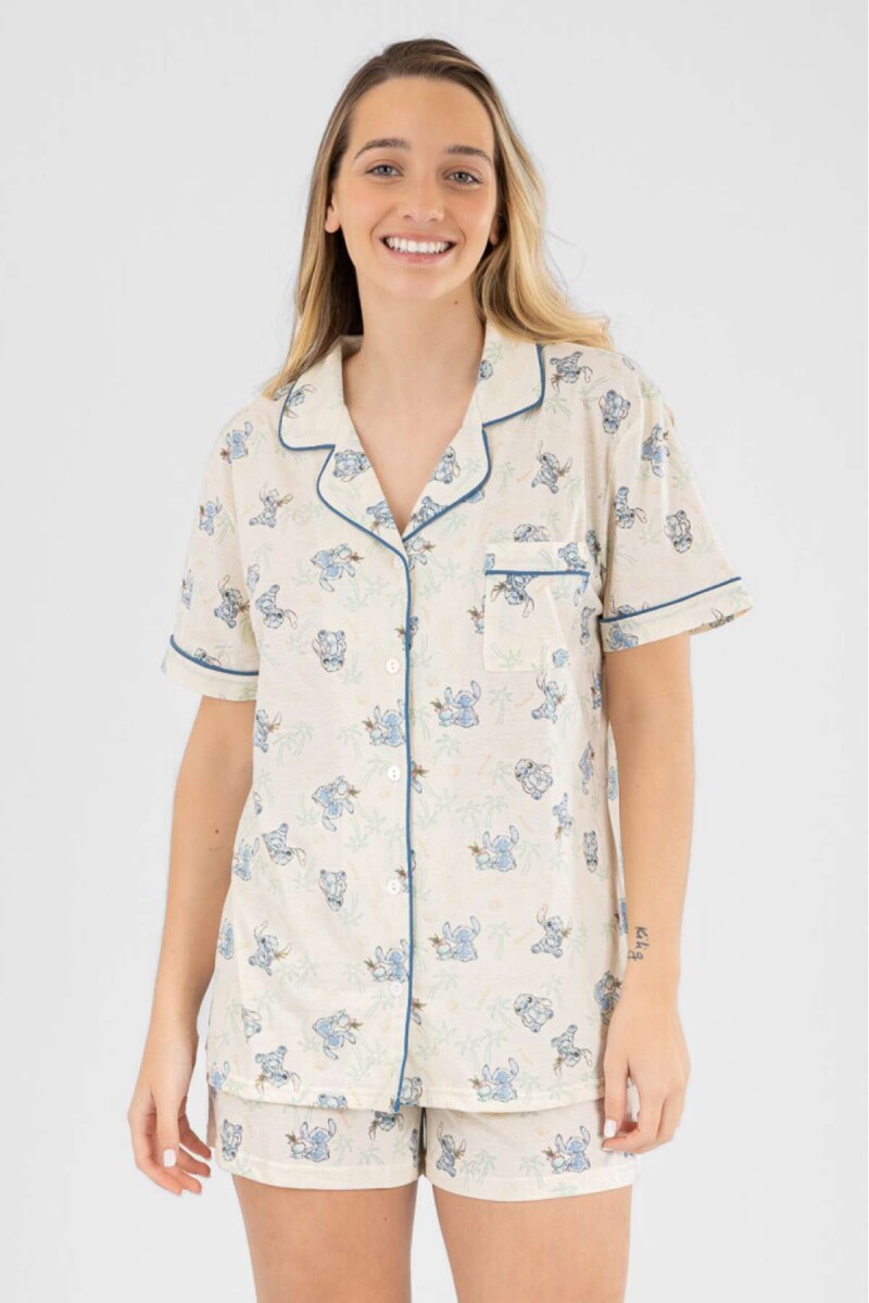 Style stitch americano - Marfil 