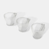 SET TAZA VIDRIO/METAL 3PZAS Unica