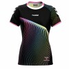 REMERA SUBLIMADA MUJER ANCONA NEGRO