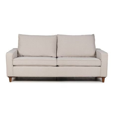 Sofá Sevilha - Tela Microfibra - 3 cuerpos AA-10 (Beige)
