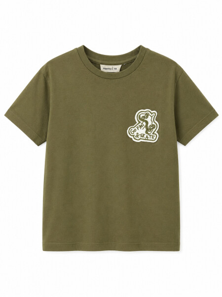 REMERA KEMENA VERDE MILI