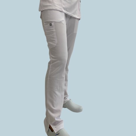Set Médico Elastizado dama ARGON Blanco