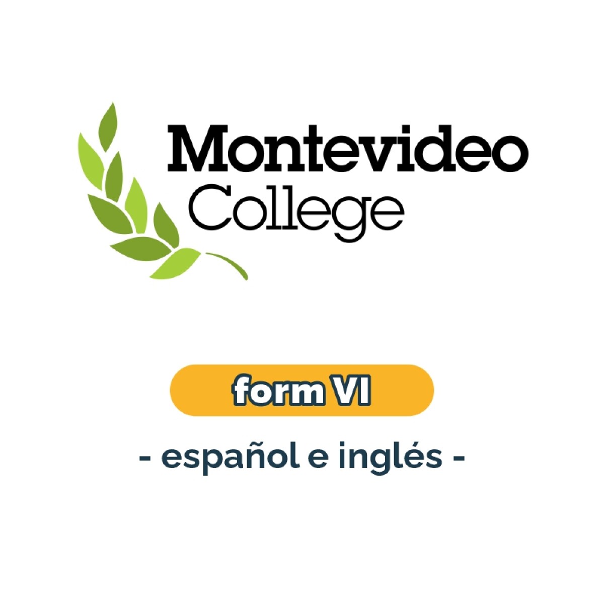 Lista de materiales - Primaria Form VI Montevideo College 
