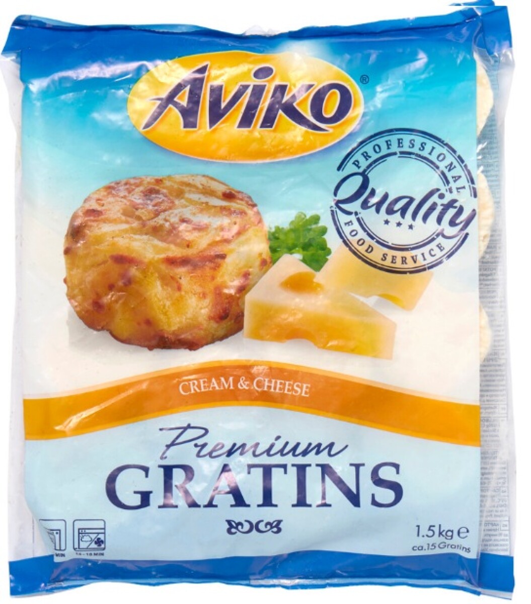 PAPAS A LA CREMA CON QUESO 1,5KG 