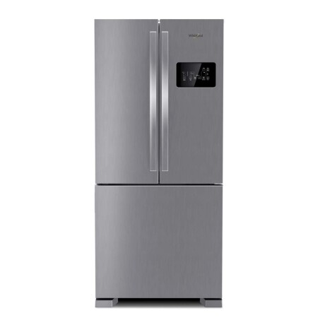 HELADERA WHIRLPOOL FRIO SECO FRIO-SECO GRIS FRENCH DOOR XPERT INVERTER WRO85AKDWX