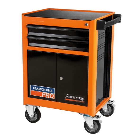 Carro para herramientas - 2 gavetas y 2 puertas -TRAMONTINA TN2656