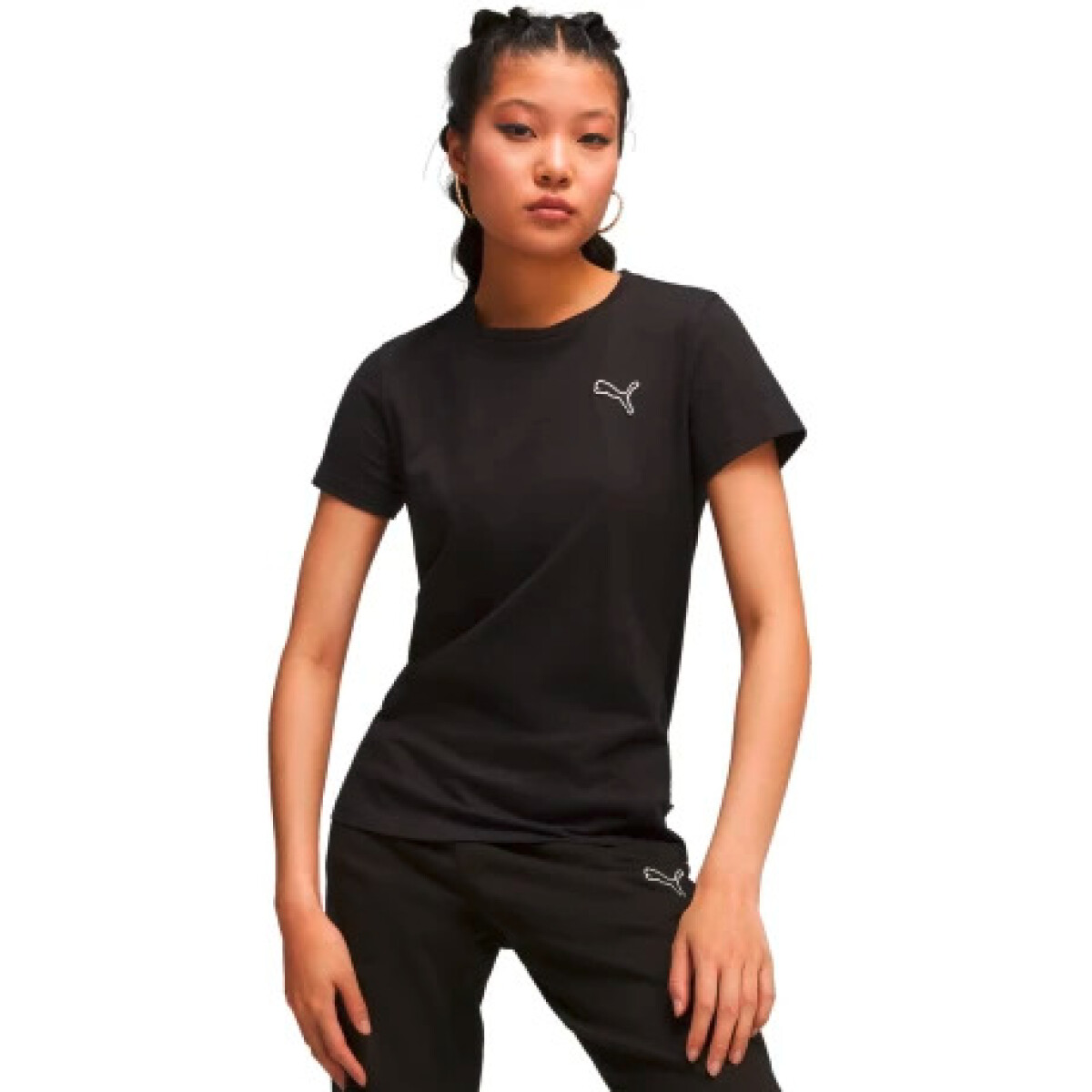 Remera Better Essentials Tee de Mujer - Negro 