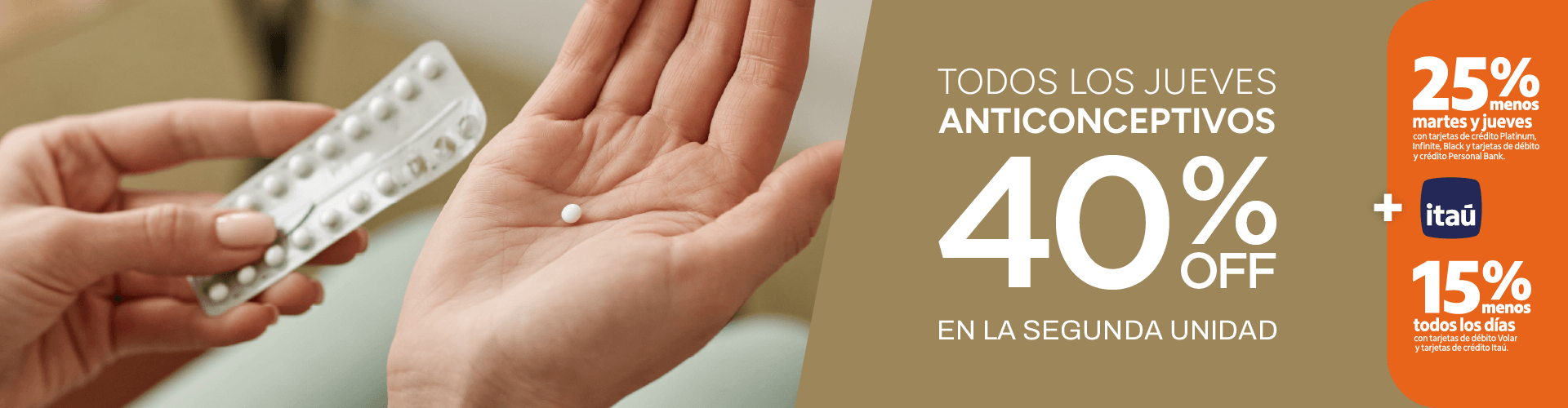 Jueves de anticonceptivas