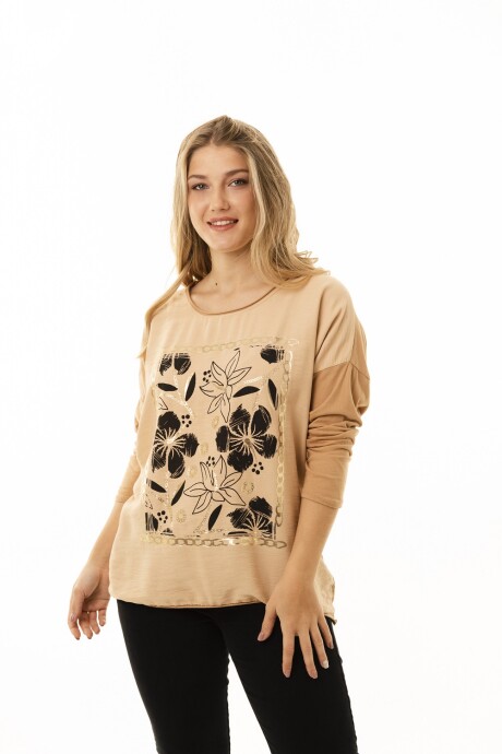 Blusa Juno Camel