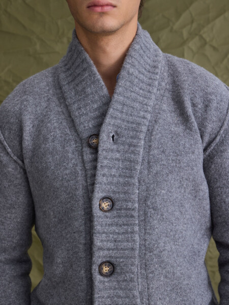 SWEATER BAKU GRIS MELANGE