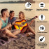 Guitarra Criolla Clasica Tamaño 4/4 39 Para Iestros Con Estuche Funda Y Puas Imback Color Cedro Guitarra Criolla Clasica Tamaño 4/4 39 Para Iestros Con Estuche Funda Y Puas Imback Color Cedro