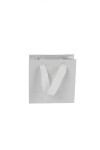 Bolsa cartulina eco 10x05x10 cm BLANCO