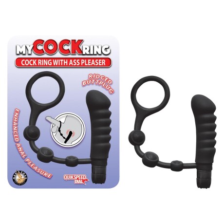 My Cock Ring con Plug Anal Pleaser My Cock Ring con Plug Anal Pleaser