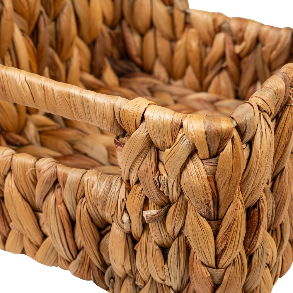 CAJA ORGANIZADORA FIBRA-NATURAL NATURAL-BEIGE 27X27X15CM