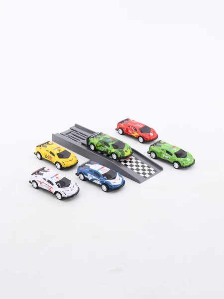 AUTOS SURTIDOS X 6 MULTICOLOR