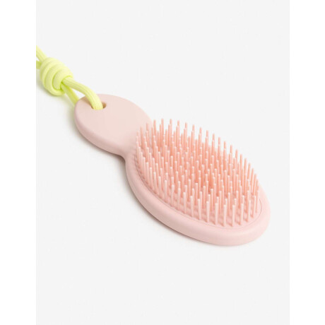 Mini Cepillo Desenredante Para Ducha Rosa Viejo
