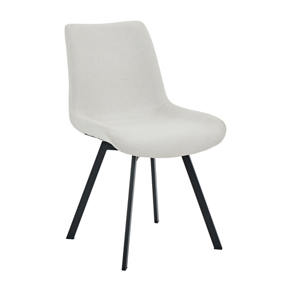 Silla Giratoria Telaio - Tela Rústica - W3 (Beige) 